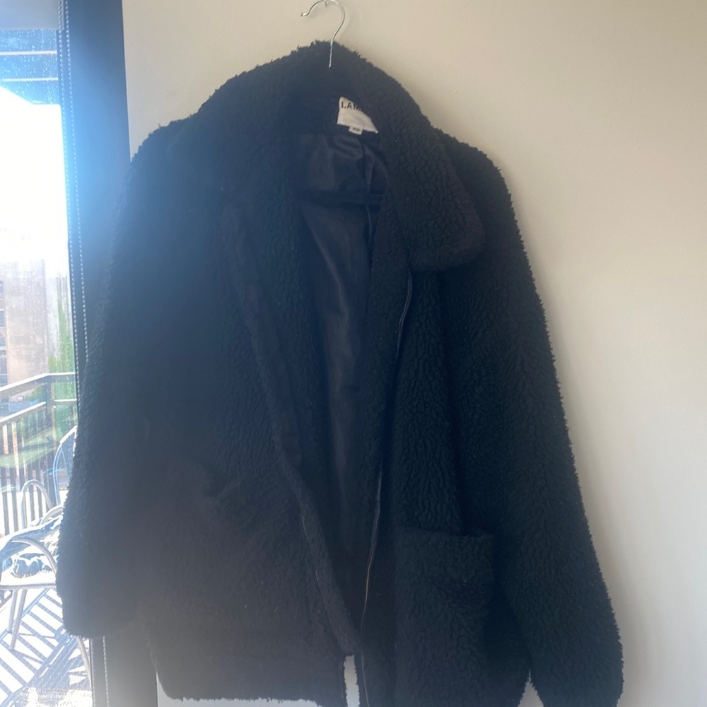I AM GIA teddy coat